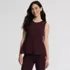 Women's Sleeveless Starfish Crew Neck Peplum Top, Front