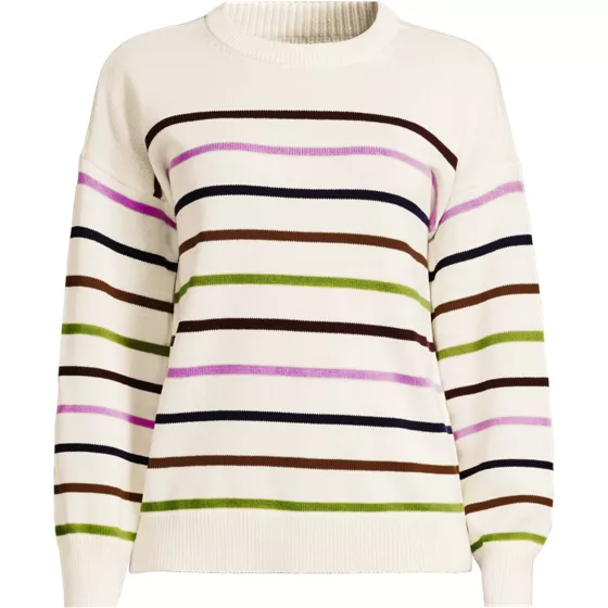 Women's Plus Size Drifter Crew Neck Sweater - primary