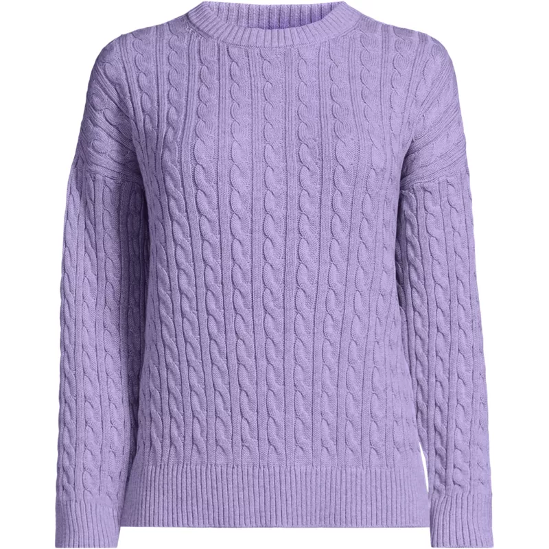 Women's Drifter Classic Cable Sweater, Front