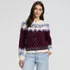 Women's Drifter Jacquard Cardigan Sweater, Front