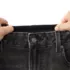 Men's Stretch Comfort Waist Classic Straight Fit Washed Black Jean, alternative image