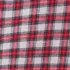 Women's Flannel Ruffle Button Front Top, alternative image