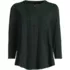 Women's Tall 3/4 Sleeve Lightweight Jersey Embroidered Pintuck Blouse, Front