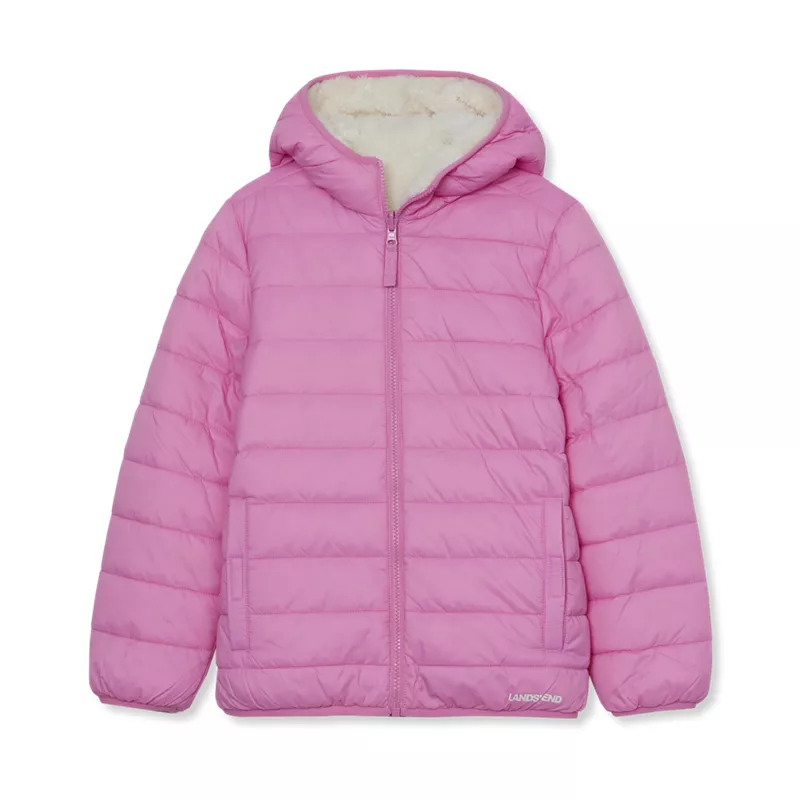 Girls FeatherFree Reversible Hooded Jacket, alternative image