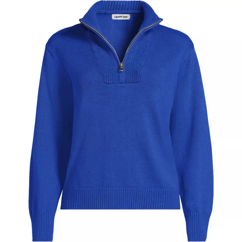Women's Drifter Slim Quarter Zip Sweater, Front
