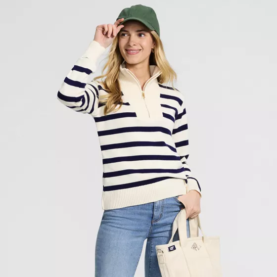 Women's Drifter Slim Quarter Zip Sweater - primary