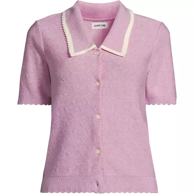 Women's Drifter Scallop Collar Sweater, Front