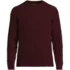 Men's Long Sleeve Cotton Wool Blend Crewneck Sweater, Front