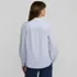 Women's Ruffle Front Shirt, Back