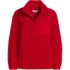 Women's Sherpa Fleece Snap Front Pullover, Front