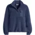 Women's Sherpa Fleece Snap Front Pullover, Front