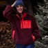 Women's Sherpa Fleece Snap Front Pullover, alternative image