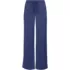 Women's Creaseless Silky High Rise Wide Leg Drawstring Pants, Front