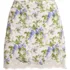 Women's Creaseless Silky Lace Trim Skort, Front