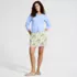 Women's Creaseless Silky Lace Trim Skort, alternative image