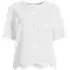 Women's Eyelet Crew Neck Shirt, Front