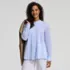 Women's Relaxed Poplin Pintuck Shirt, alternative image