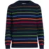 Men's Long Sleeve Fuzzy Crewneck Sweater, Front