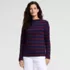Women's Long Sleeve Mariner Funnel Neck Top, Front