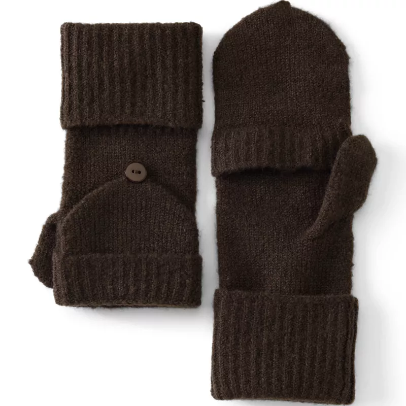 Women's CashTouch Convertible Mitten, Front