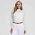 Women's Long Sleeve Sheer Layering Turtleneck, alternative image