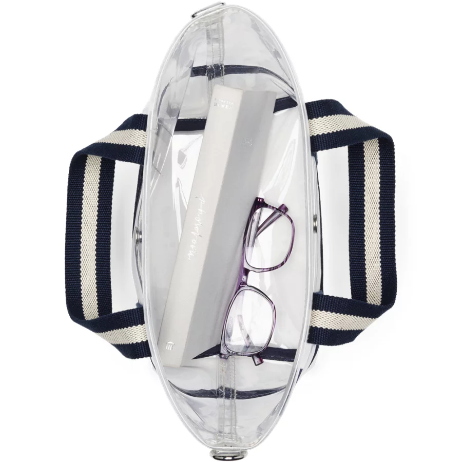 Clear Pocket Tote view 1