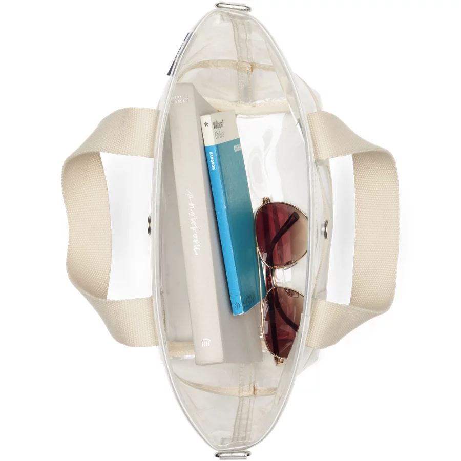 Clear Pocket Tote