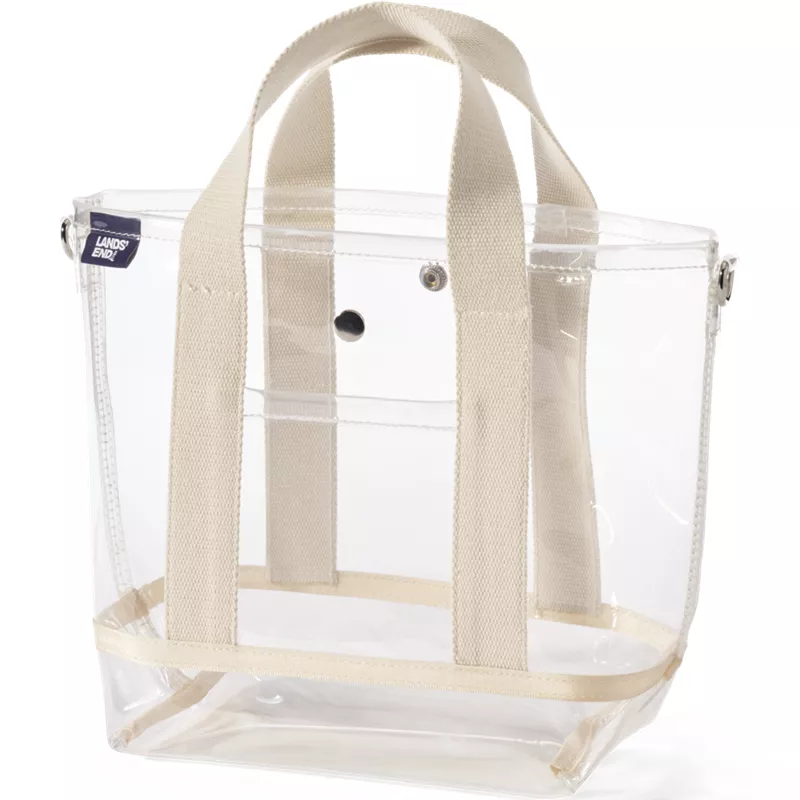 Clear Pocket Tote, Front