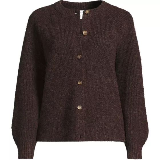 Women's Fuzzy Shaker Cardigan Sweater - primary