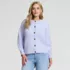 Women's Fuzzy Shaker Cardigan Sweater, alternative image