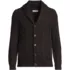 Men's Cotton Wool Aran Cable Cardigan, Front