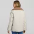 Women's Sherpa Collar Insulated Bomber Jacket, Back