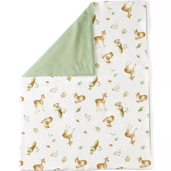 Muslin Waffle Baby Blanket - primary