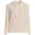 Women's Plus Size Long Sleeve Waffle Hooded Pullover, Front