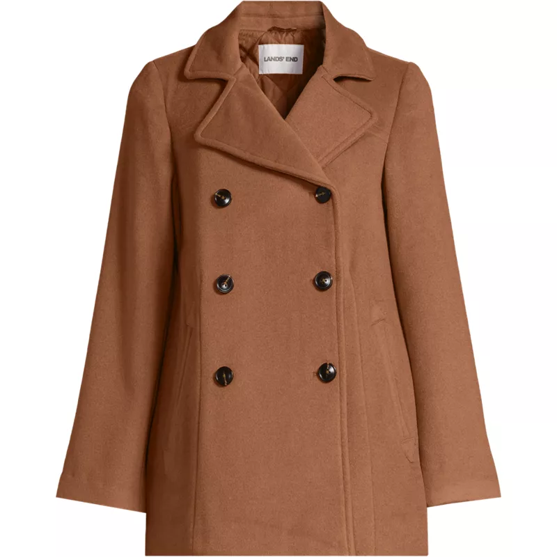 Women's Wool Peacoat, Front