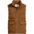 Men's Wide Channel Down Vest, Front