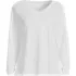 Women's Plus Size Long Sleeve Cotton V-neck Tee, Front