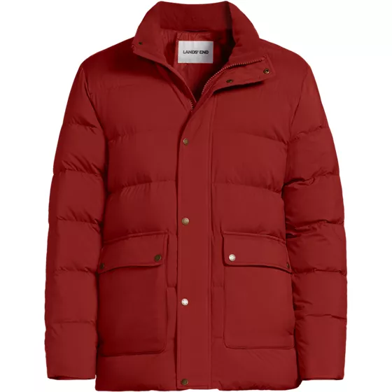 Men's Wide Channel Patch Pocket Down Jacket - primary
