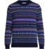 Men's Long Sleeve Drifter Fair Isle Crewneck, Front