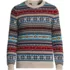 Men's Long Sleeve Drifter Fair Isle Crewneck, Front