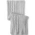 Women's CashTouch Cable Knit Scarf, Front
