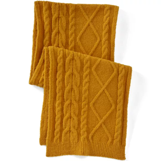 Women's CashTouch Cable Knit Scarf - primary