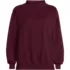Women's Long Sleeve Serious Sweats Mock Neck Sweatshirt, Front