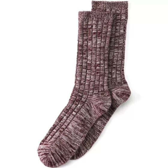 Women's Marl Crew Camp Socks - primary