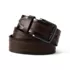Men's Big Buffalo Leather Chino Belt, Front
