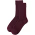 Women's CashTouch Rib Crew Socks, Front