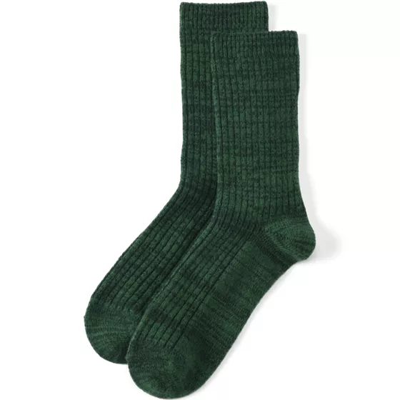 Women's CashTouch Rib Crew Socks - primary