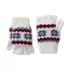 Kids Knit Fair Isle Convertible Mittens, alternative image