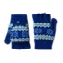 Kids Knit Fair Isle Convertible Mittens, alternative image
