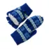 Kids Knit Fair Isle Convertible Mittens, alternative image